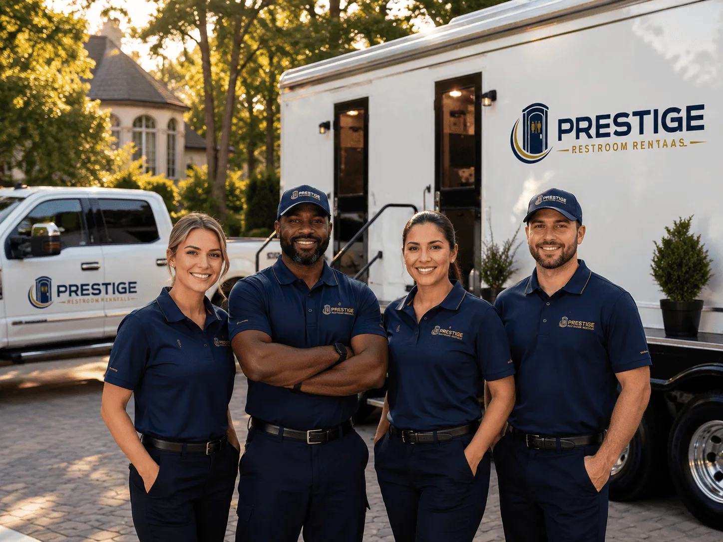 Trusted Luxury Portable Restrooms company in Preston, MS